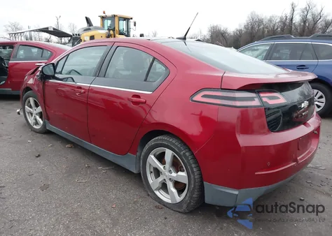 2011 Chevrolet Volt из США, поврежденный, VIN 1G1RD6E40BU100565